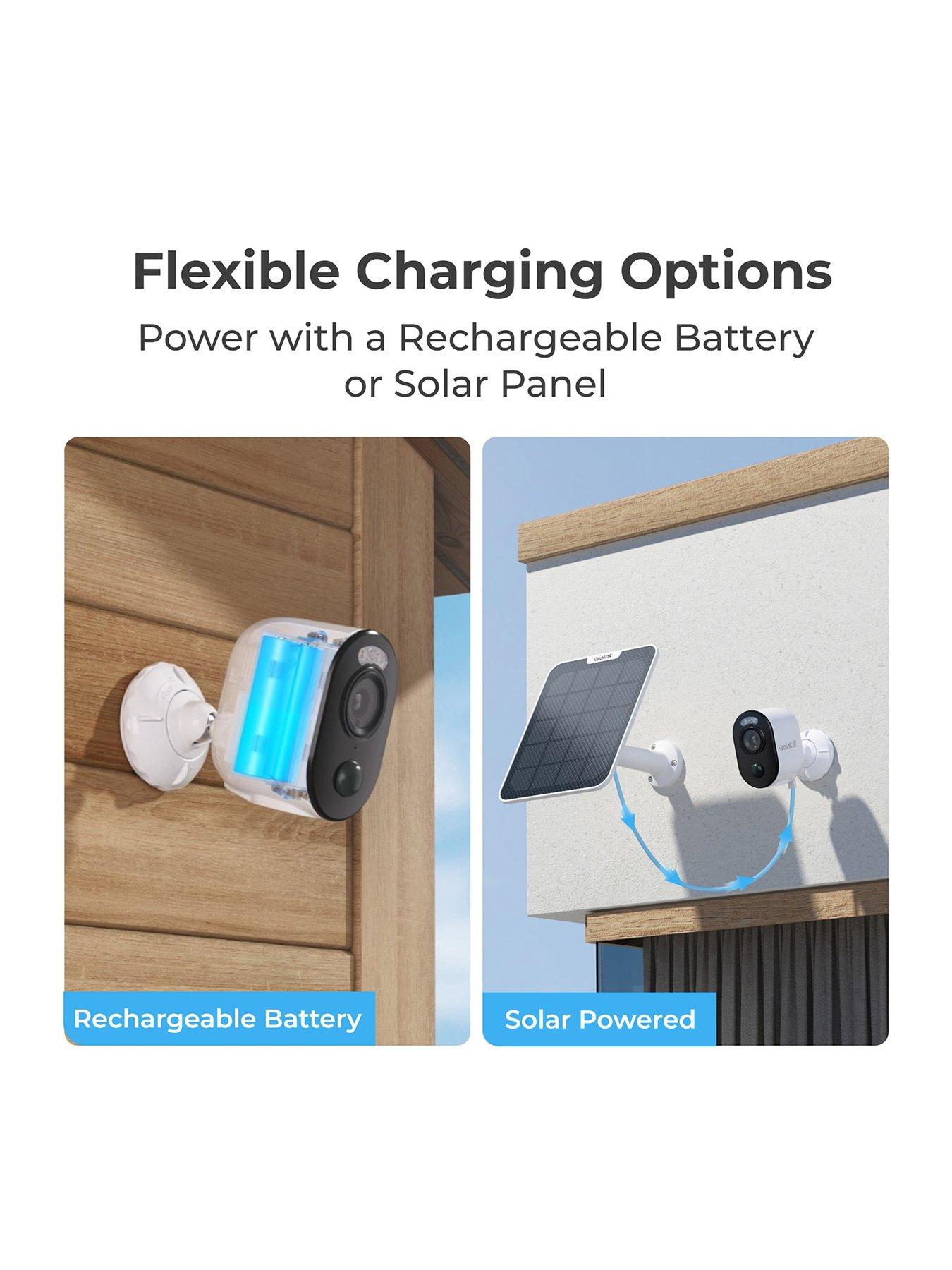 Reolink 4K Wi-Fi Battery Outdoor Security Camera, Color Night