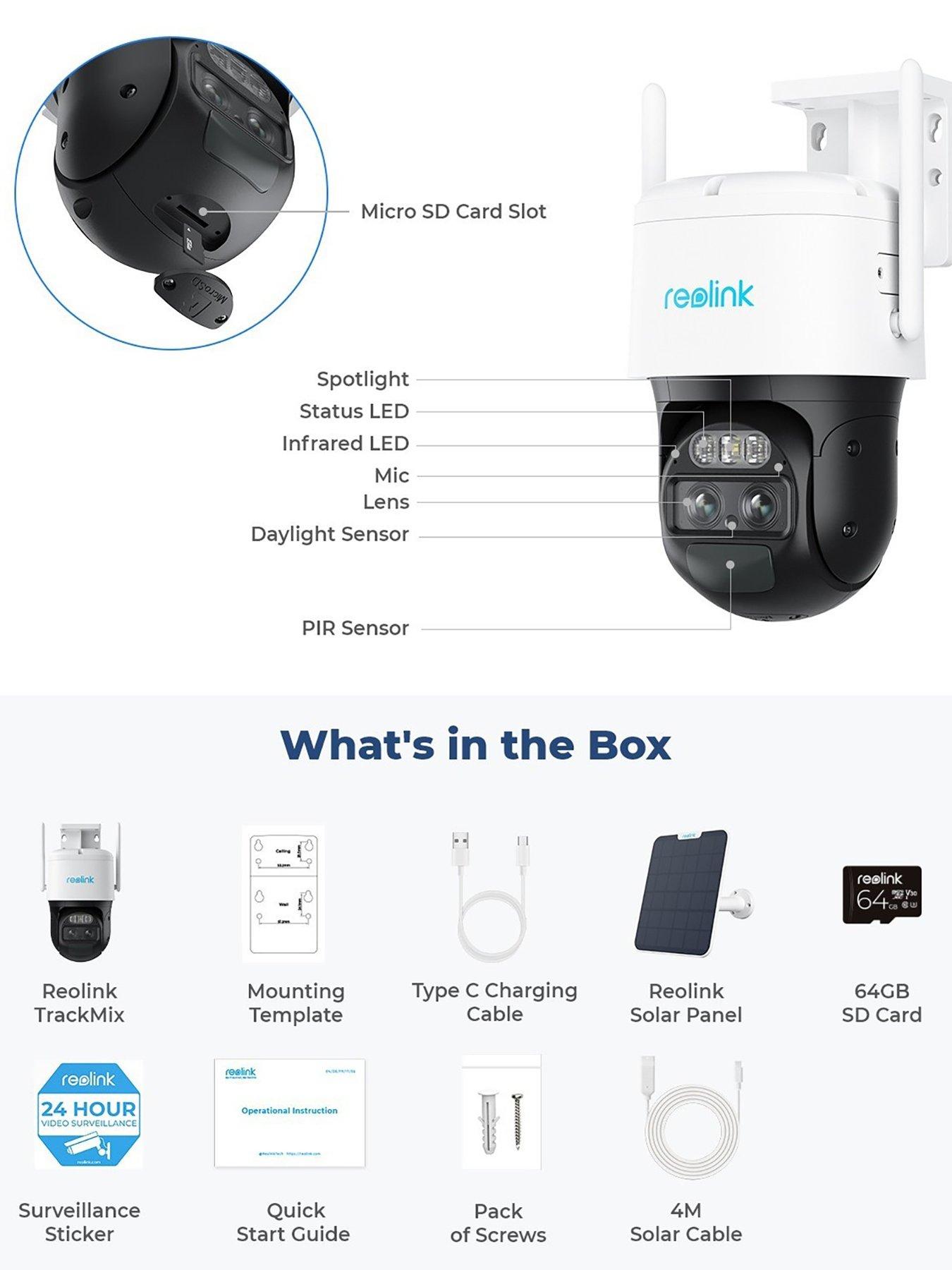 Image 7 of 8 of Reolink 2K TrackMix Auto PTZ AI WiFi Solar + 64GB