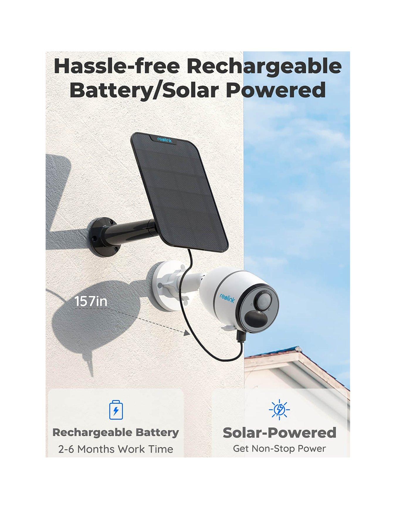 Reolink solar clearance powered camera