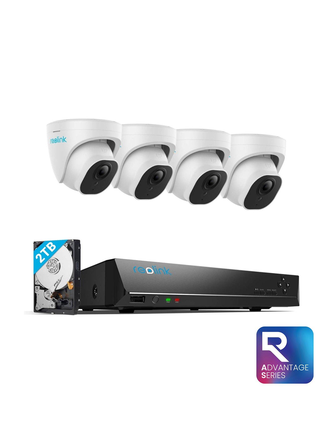 undefined 4K+ UHD NVR PoE AI 8ch 4x Dome Kit 2TB