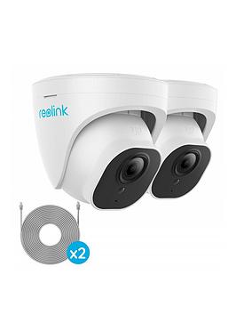 Product photograph of Reolink 4k Uhd Nvr Poe Ai Dome Add-on Cam 2pk from very.co.uk