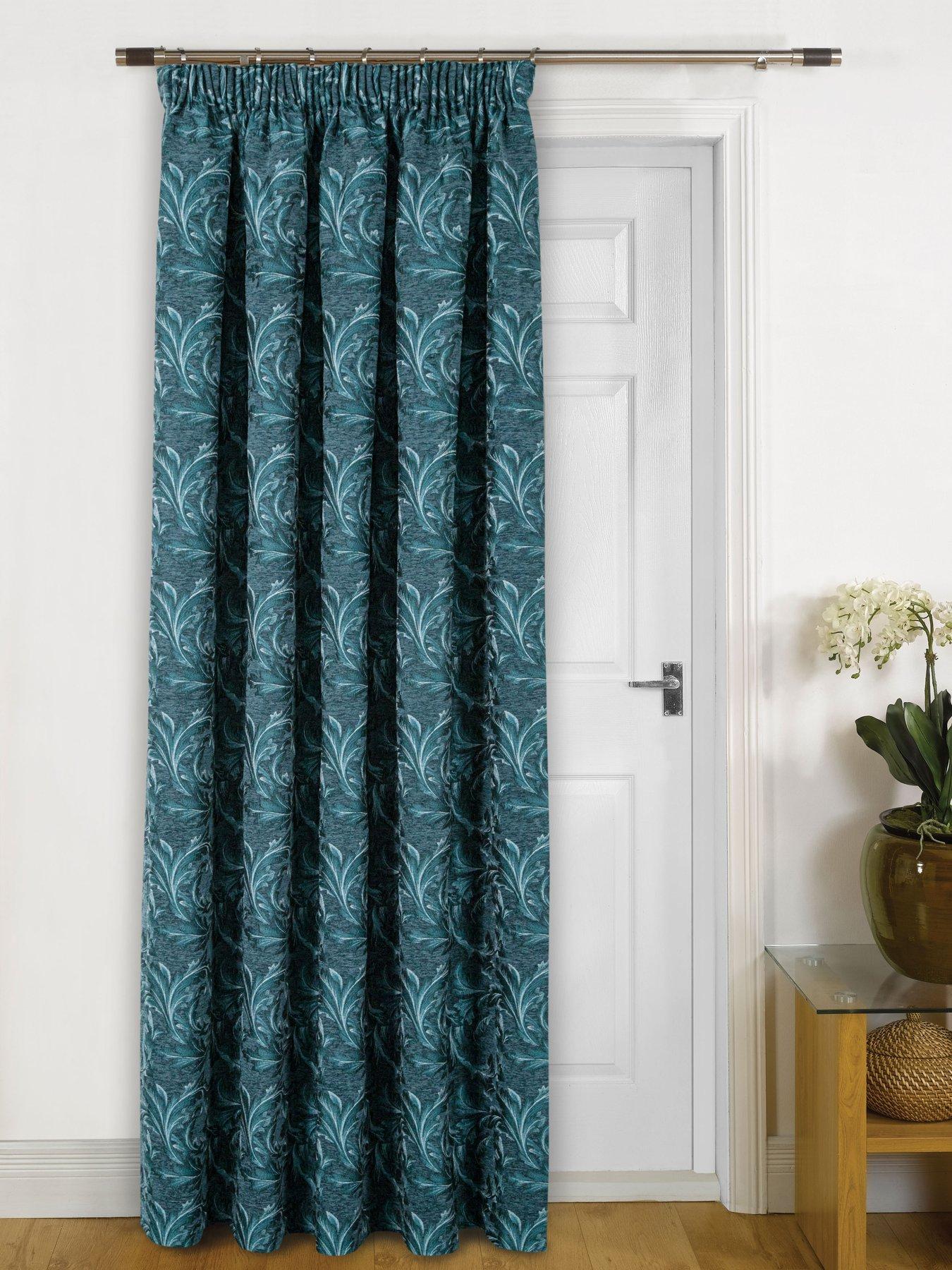 Image 1 of 3 of Georgia Pencil Pleat Single Door Curtain&nbsp;