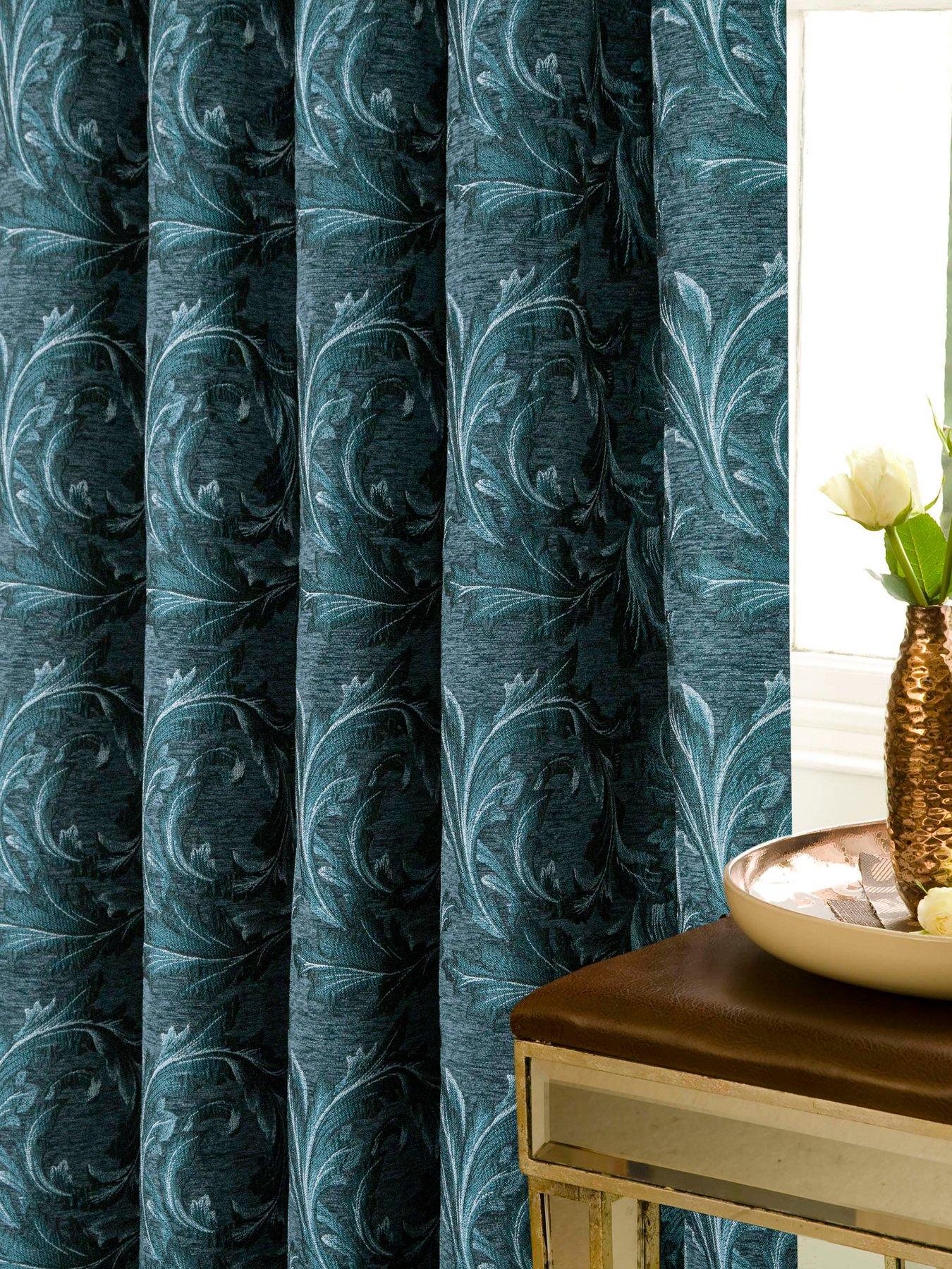 Image 2 of 3 of Georgia Pencil Pleat Single Door Curtain&nbsp;