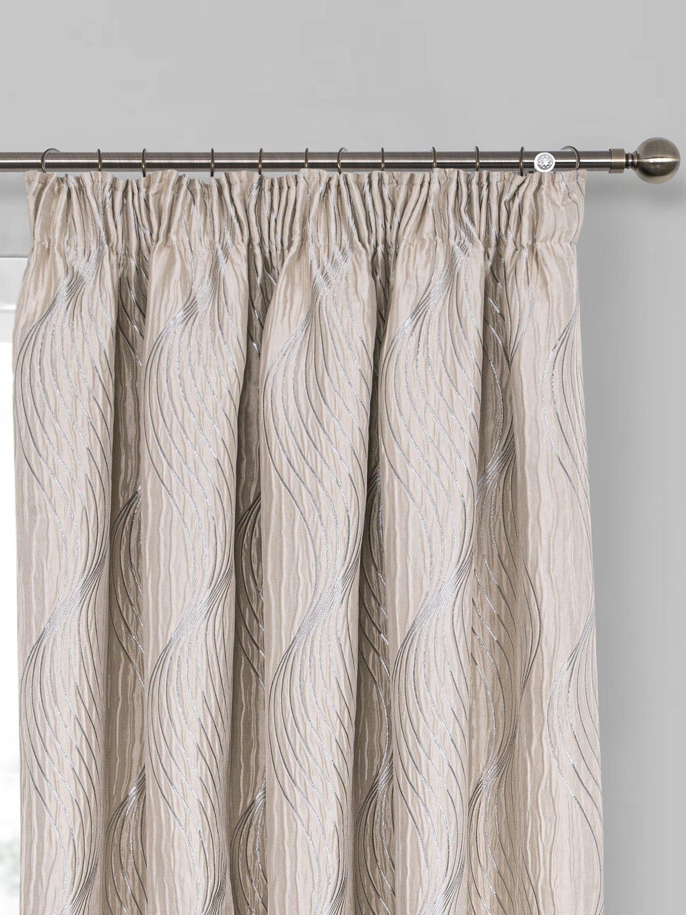 Image 2 of 7 of Zen Pencil Pleat Curtains