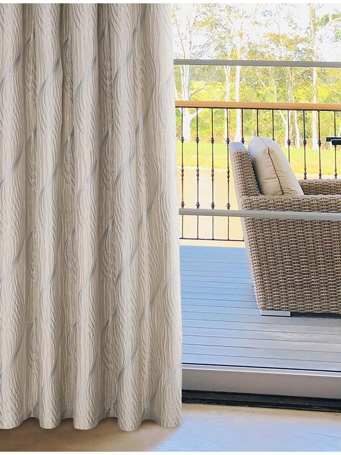 Image 3 of 7 of Zen Pencil Pleat Curtains