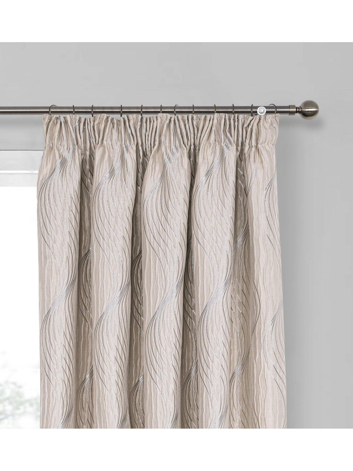 Image 6 of 7 of Zen Pencil Pleat Curtains