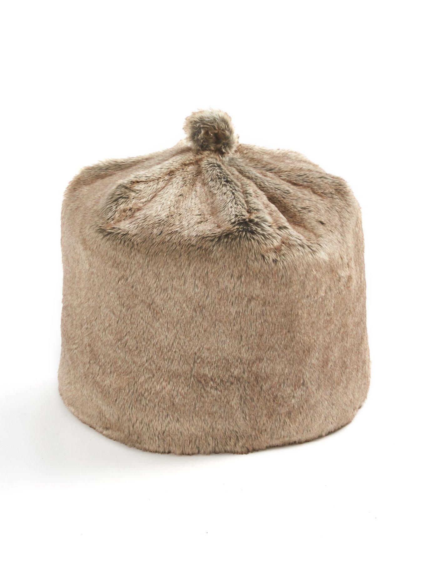 The Very Collection Bear Faux Fur Beanbag