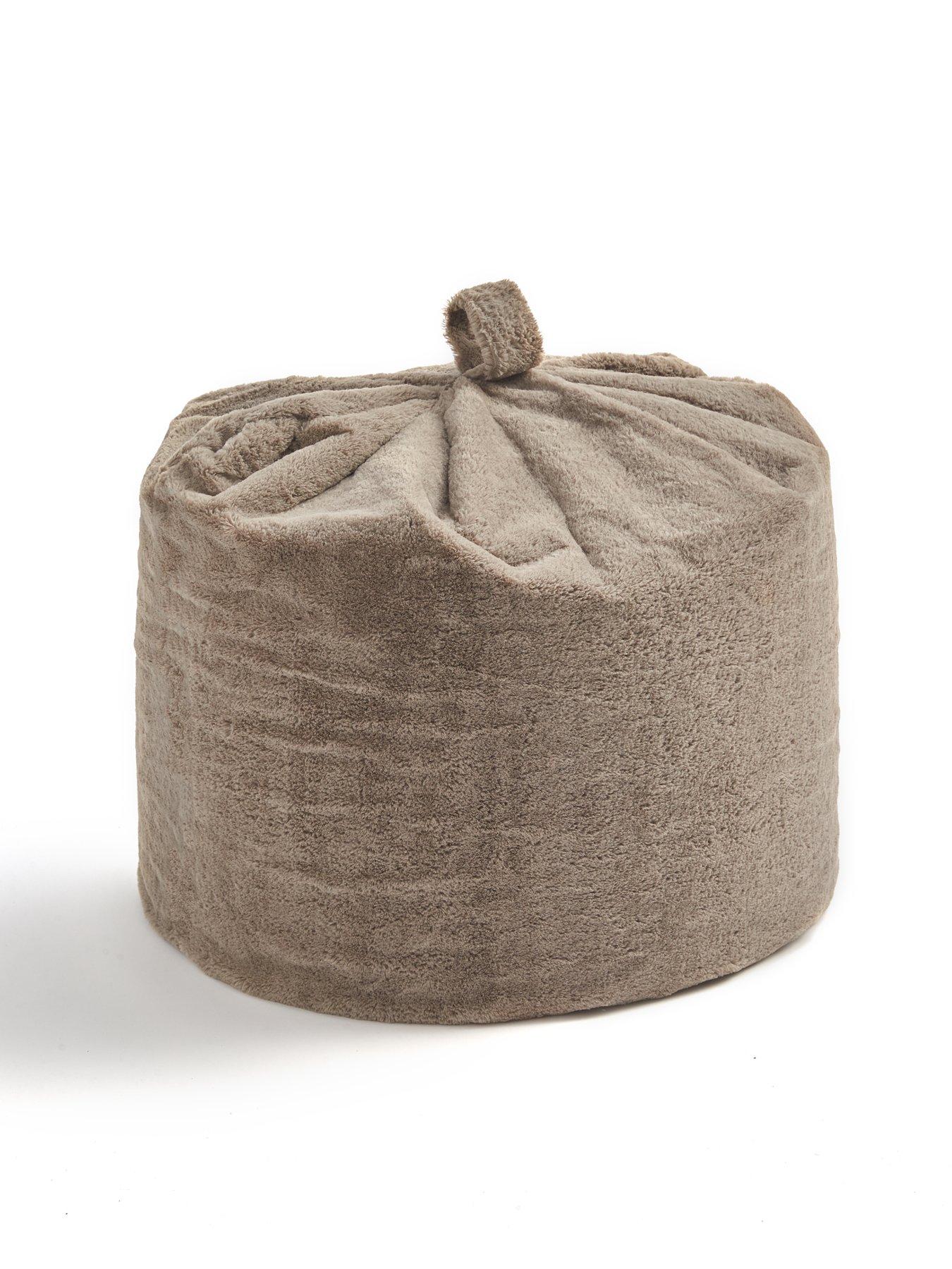 Faux Fur Beanbag