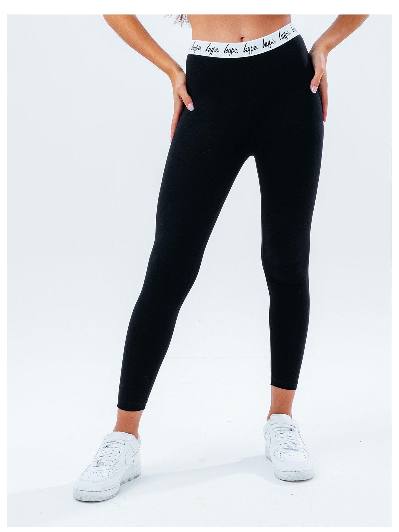 Hype Girls Core Leggings - Black | very.co.uk