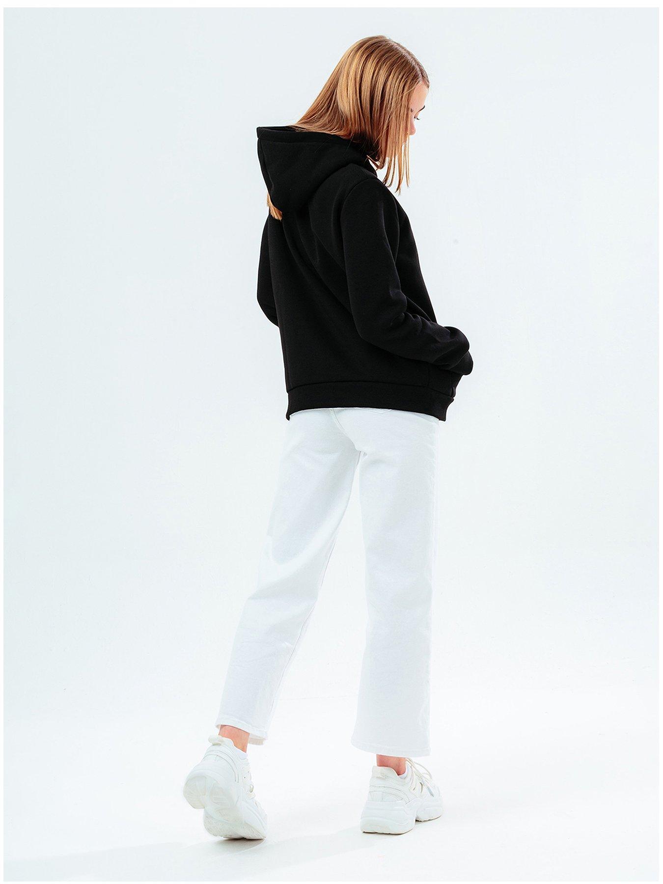 Image 3 of 4 of Hype Unisex Core Kids Black Script Hoodie