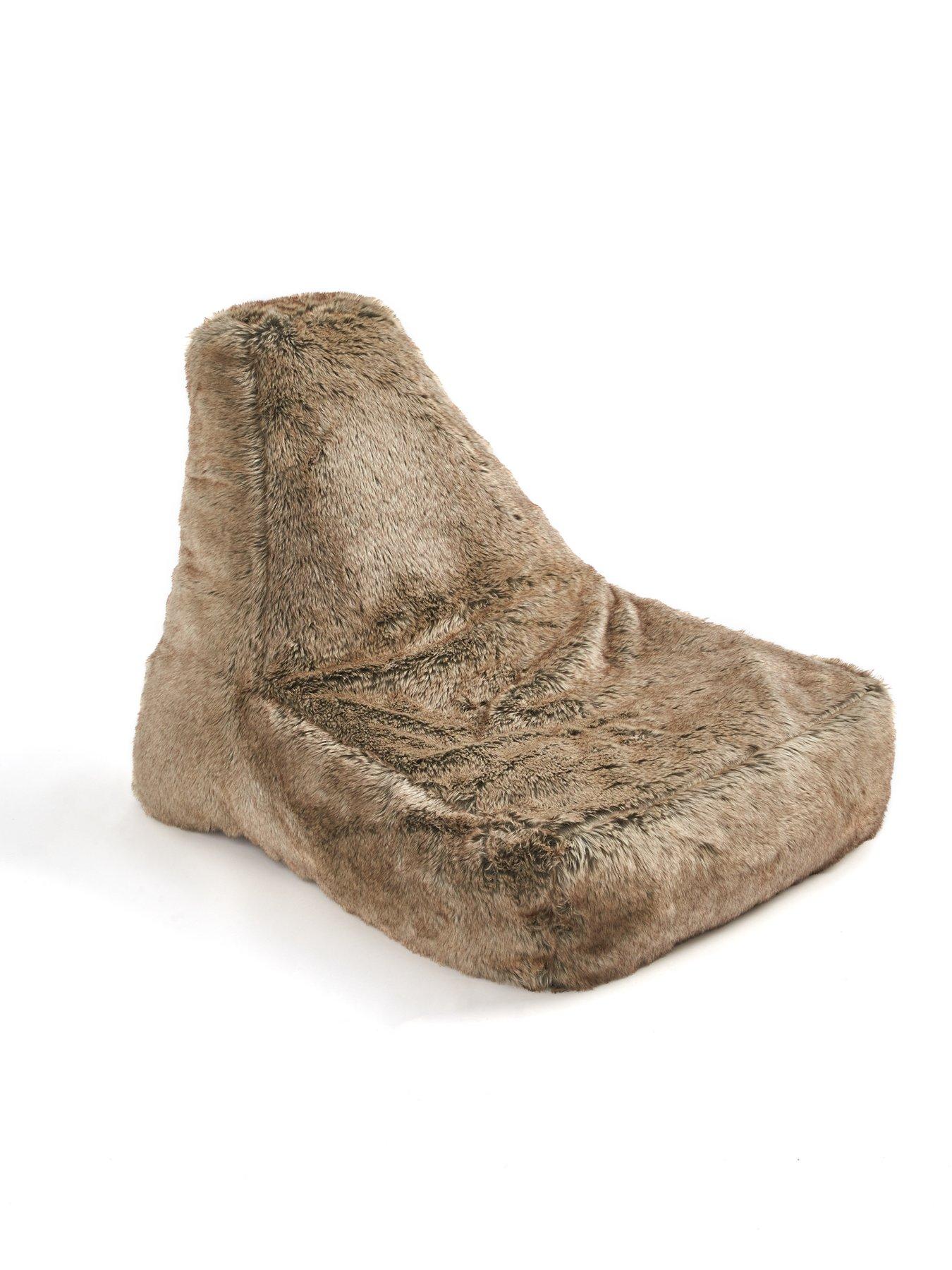 Image 2 of 4 of Bear Faux Fur Lounger