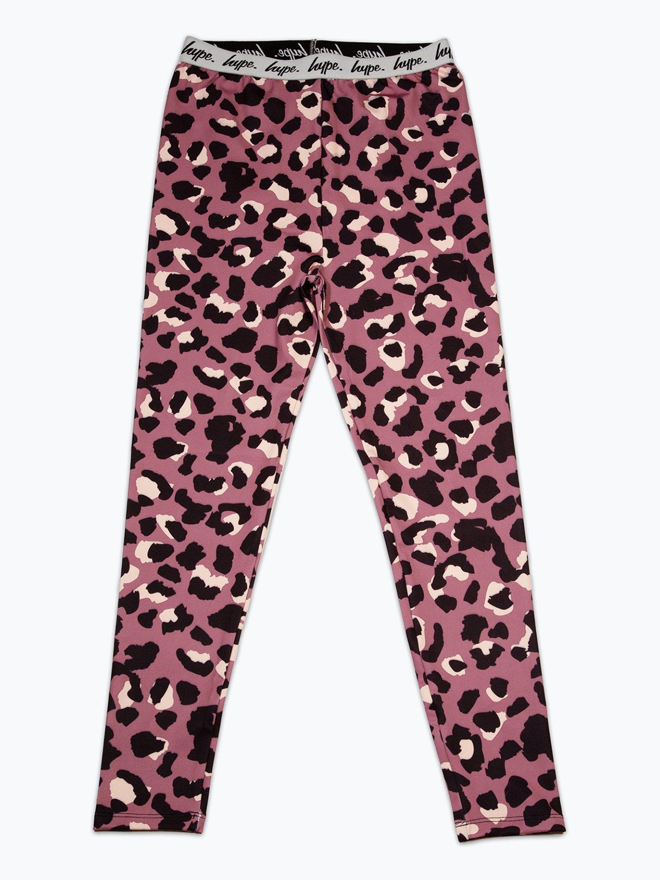 hype-kidsnbspmini-leopard-leggings-purple