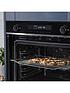  image of russell-hobbs-midnight-rhmeo7202ds-built-in-electric-fan-oven-and-microwave-dark-steel