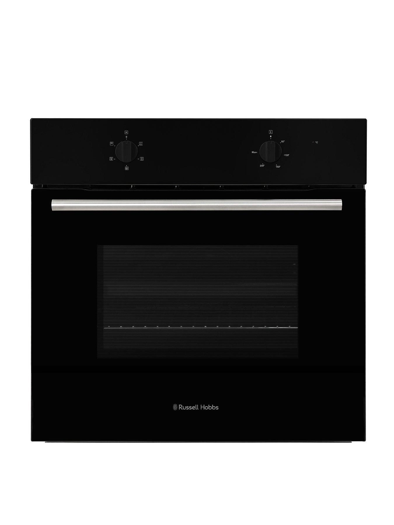Russell Hobbs RHFEO7004B Black 70L Built In Electric Fan Oven