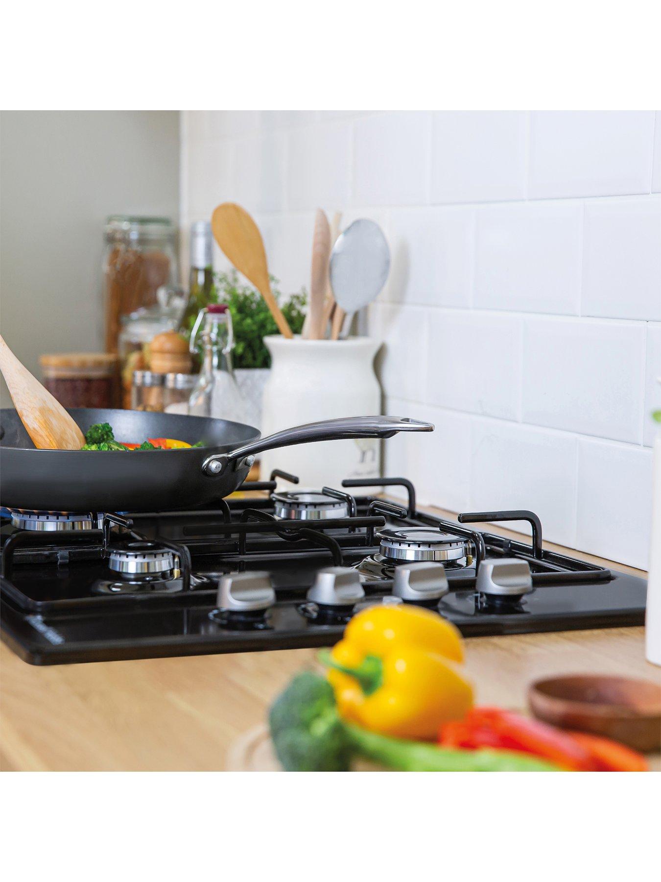 Image 6 of 8 of Russell Hobbs RH60GH401SS 59CM WIDE 4-BURNER STAINLESS STEEL GAS HOB Stainless Steel
