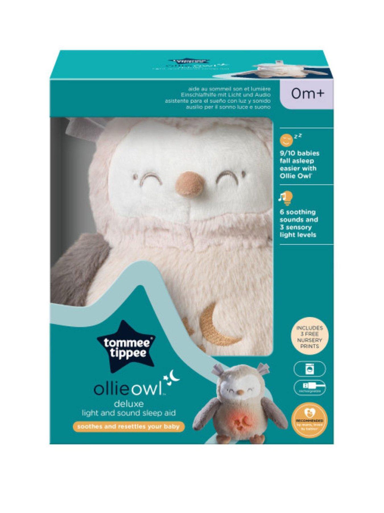 Tommee Tippee Ollie the Owl Deluxe Light and Sound Travel Sleep Aid