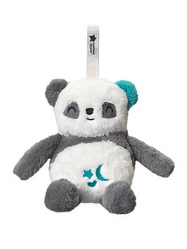 Tommee Tippee Pip the Panda Deluxe Light and Sound Travel Sleep Aid, White/Grey