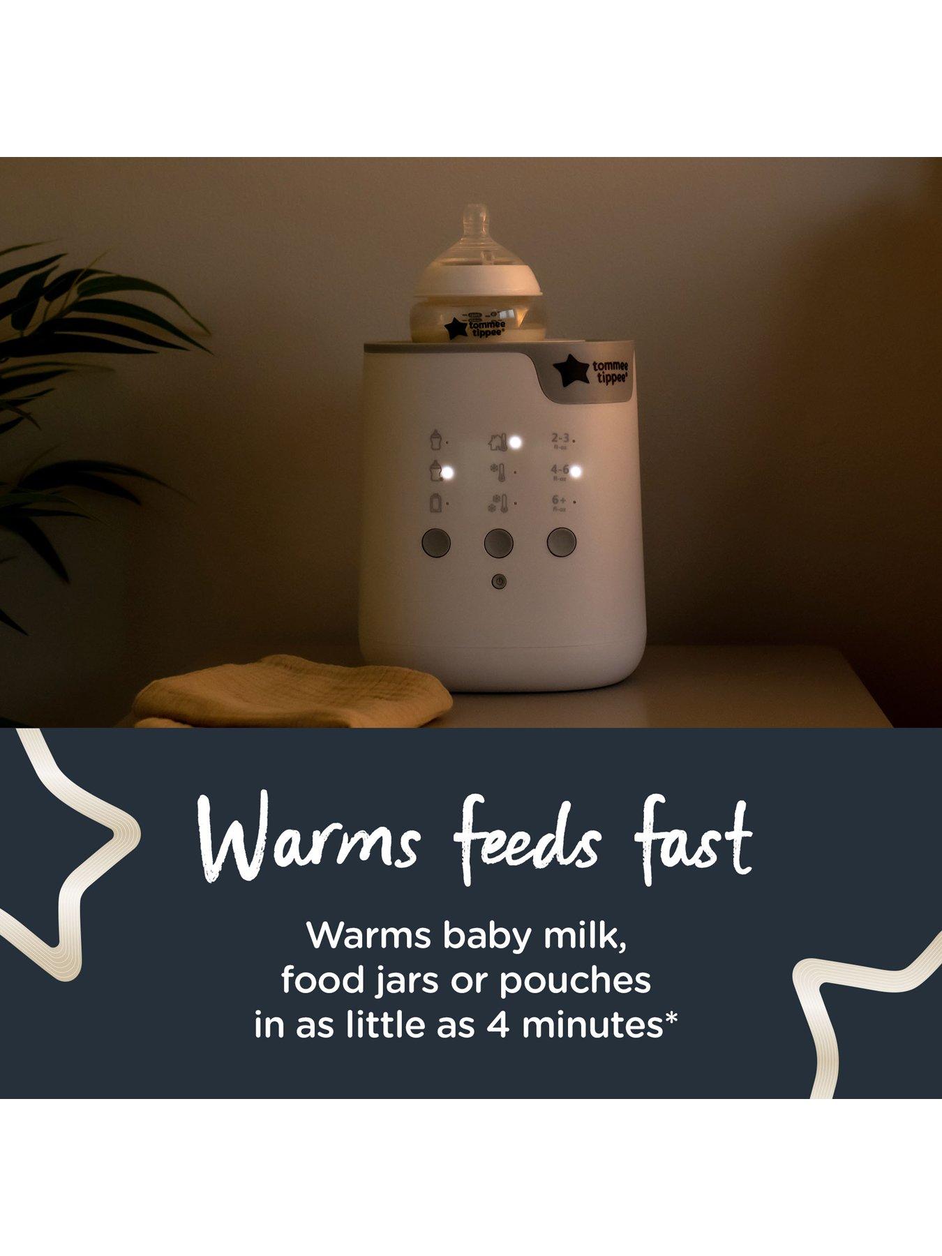 Image 3 of 5 of Tommee Tippee 3-in-1 Advanced Pouch and Bottle Warmer - White/Grey