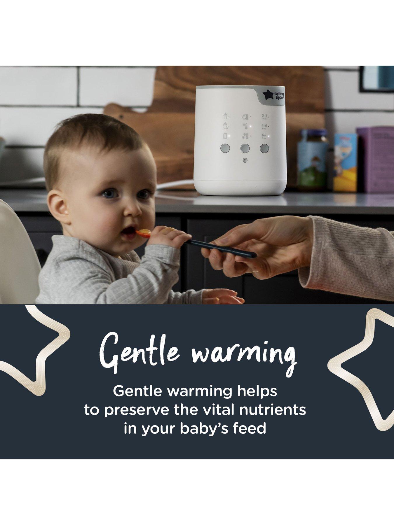 Image 5 of 5 of Tommee Tippee 3-in-1 Advanced Pouch and Bottle Warmer - White/Grey