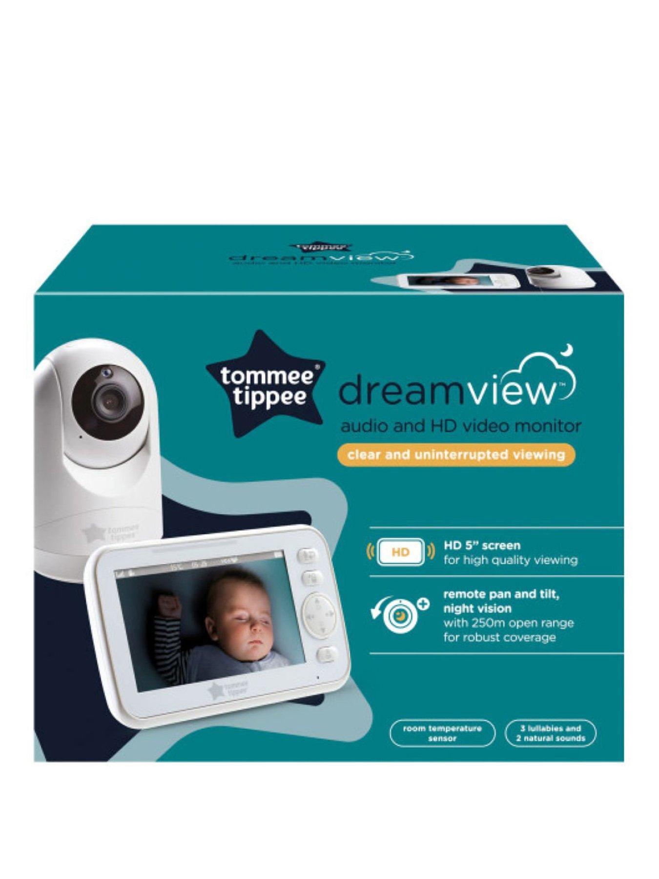 Tommee Tippee Dreamview Audio and HD Video Baby Monitor