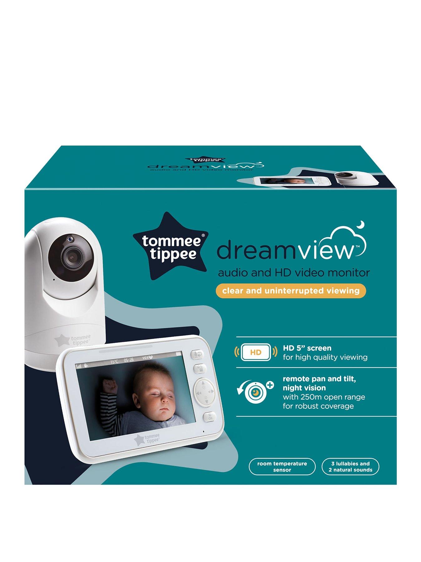 Video and store audio baby monitor