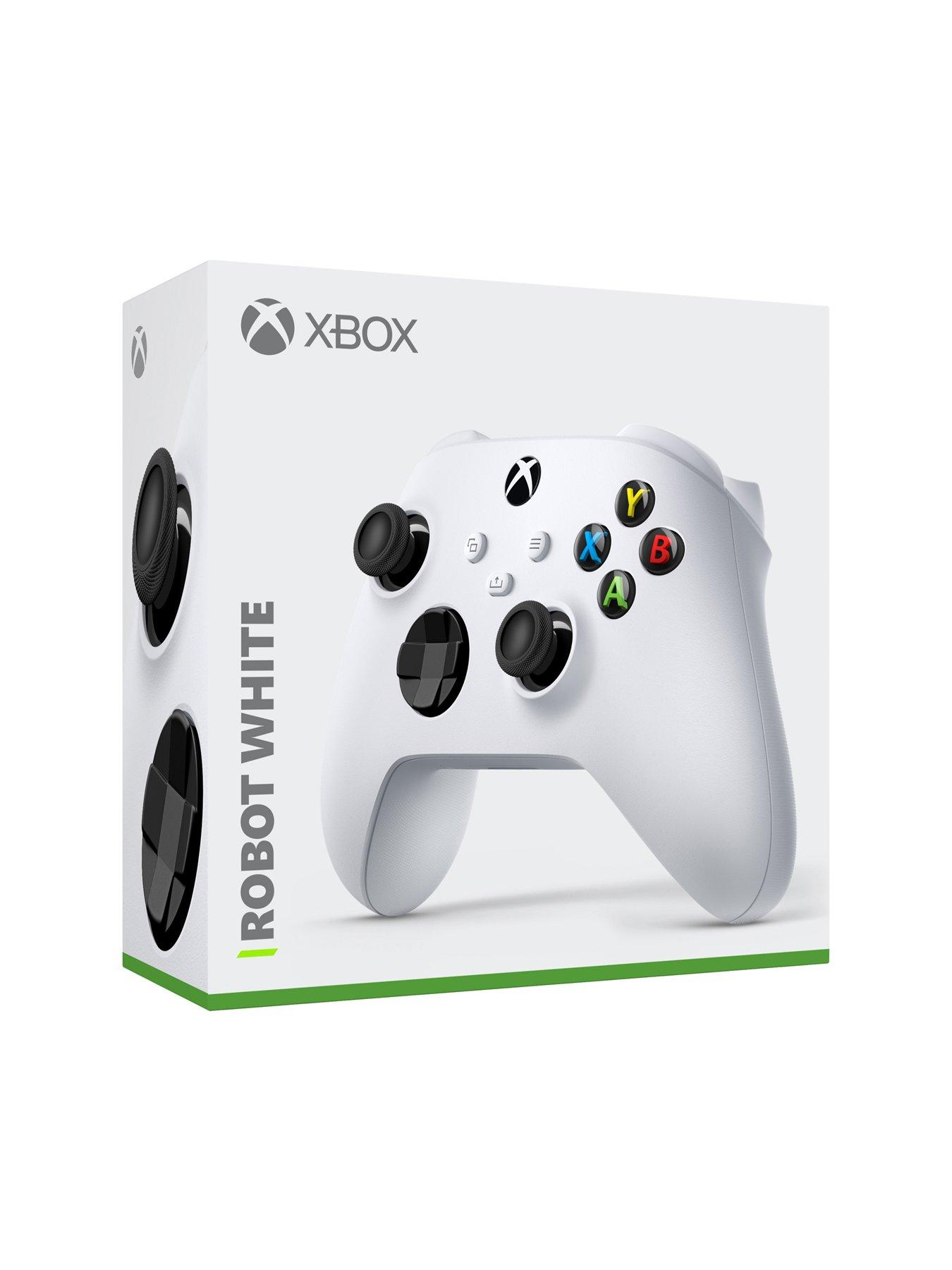 Wireless Controller Robot White for Xbox Series X S Xbox One and Windows 10 Devices