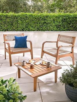 Product photograph of Very Home Valencia Bistro Set from very.co.uk