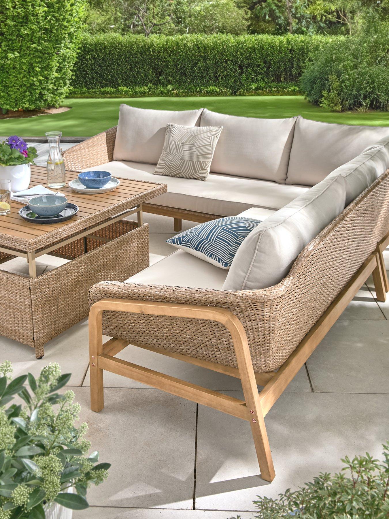 undefined Cameo Corner Dining Set with Lift Up Table