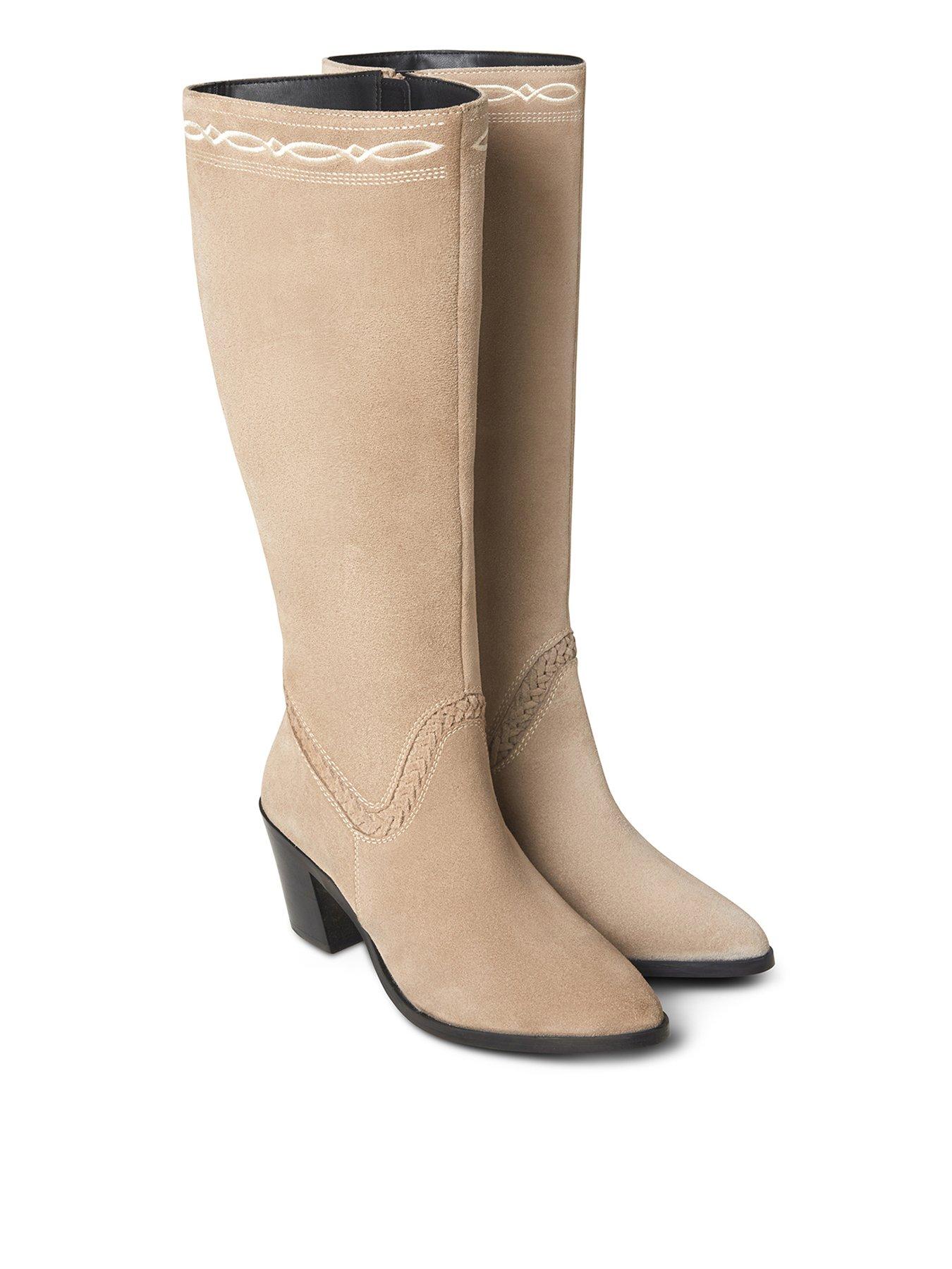 Joe Browns No Comparison Suede Boots - Natural