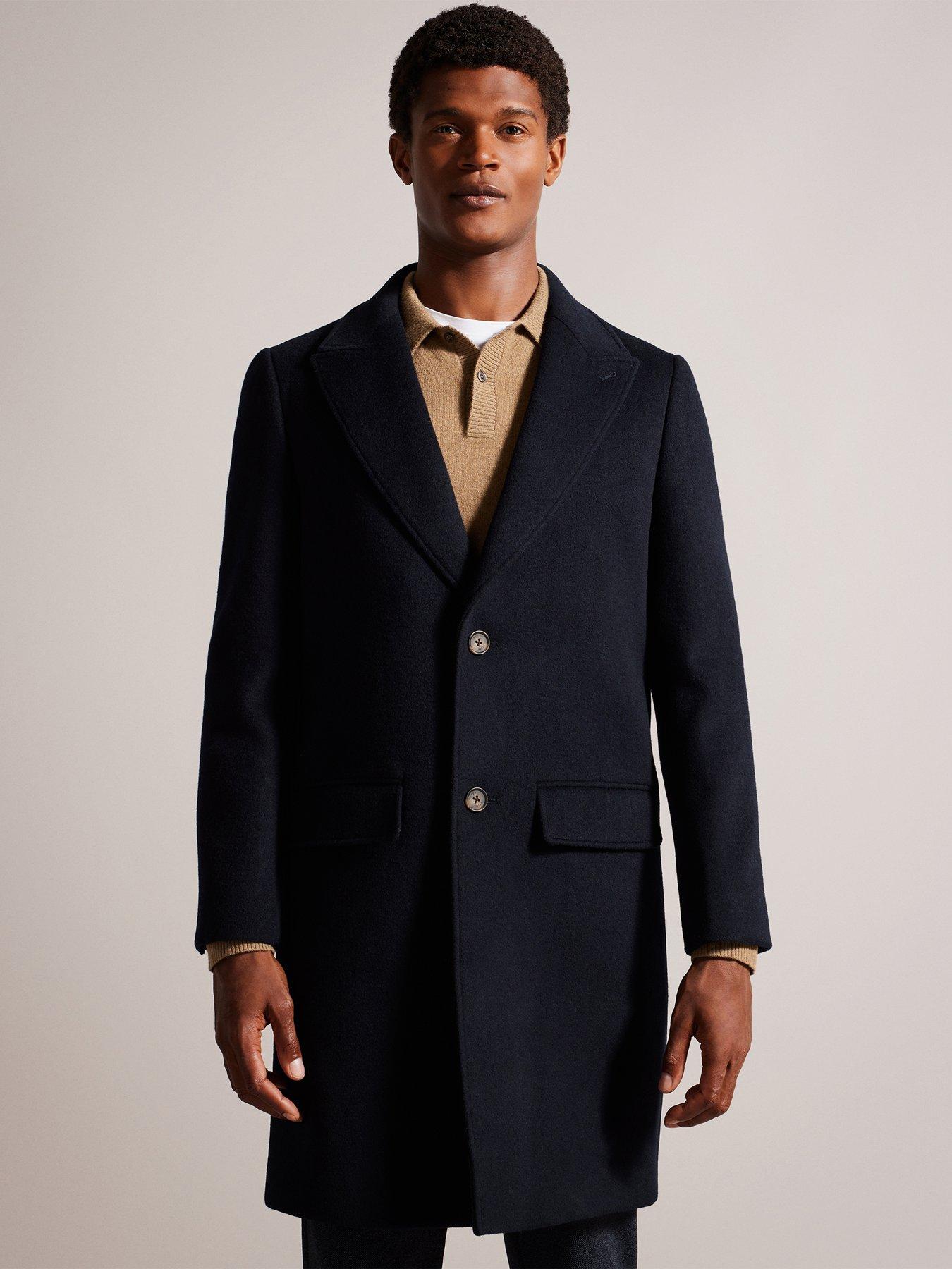 Smart overcoat cheap