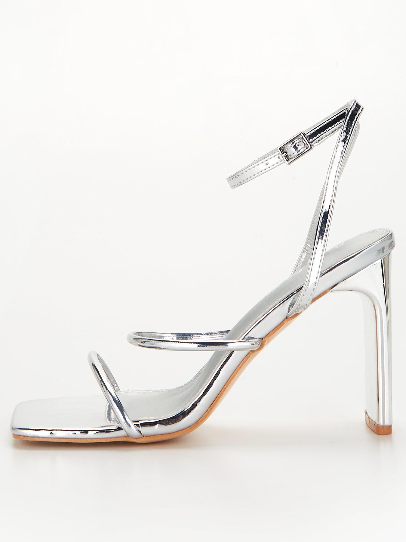 Public desire silver on sale heels