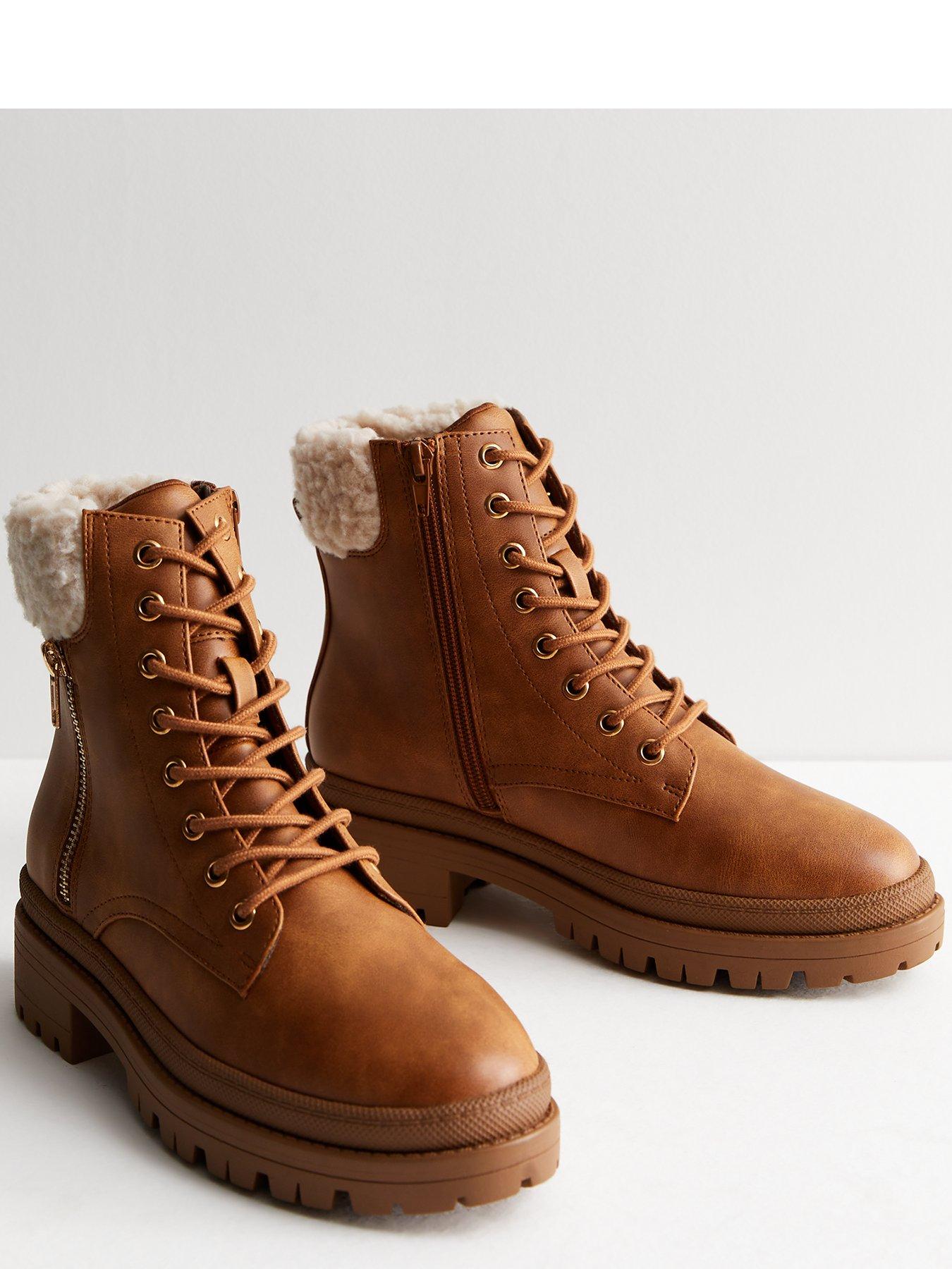 New look beige clearance boots