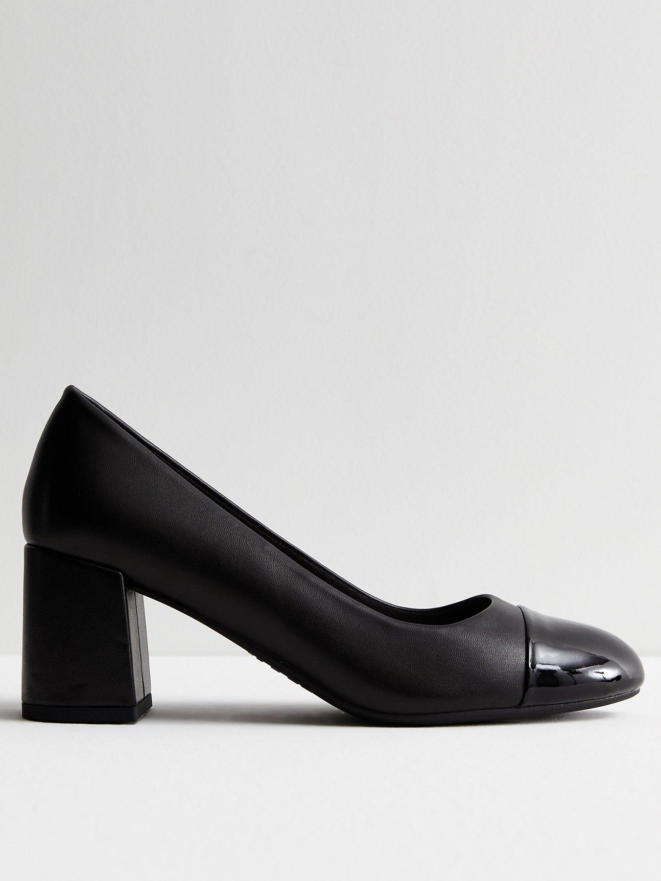 New look hotsell black heels sale