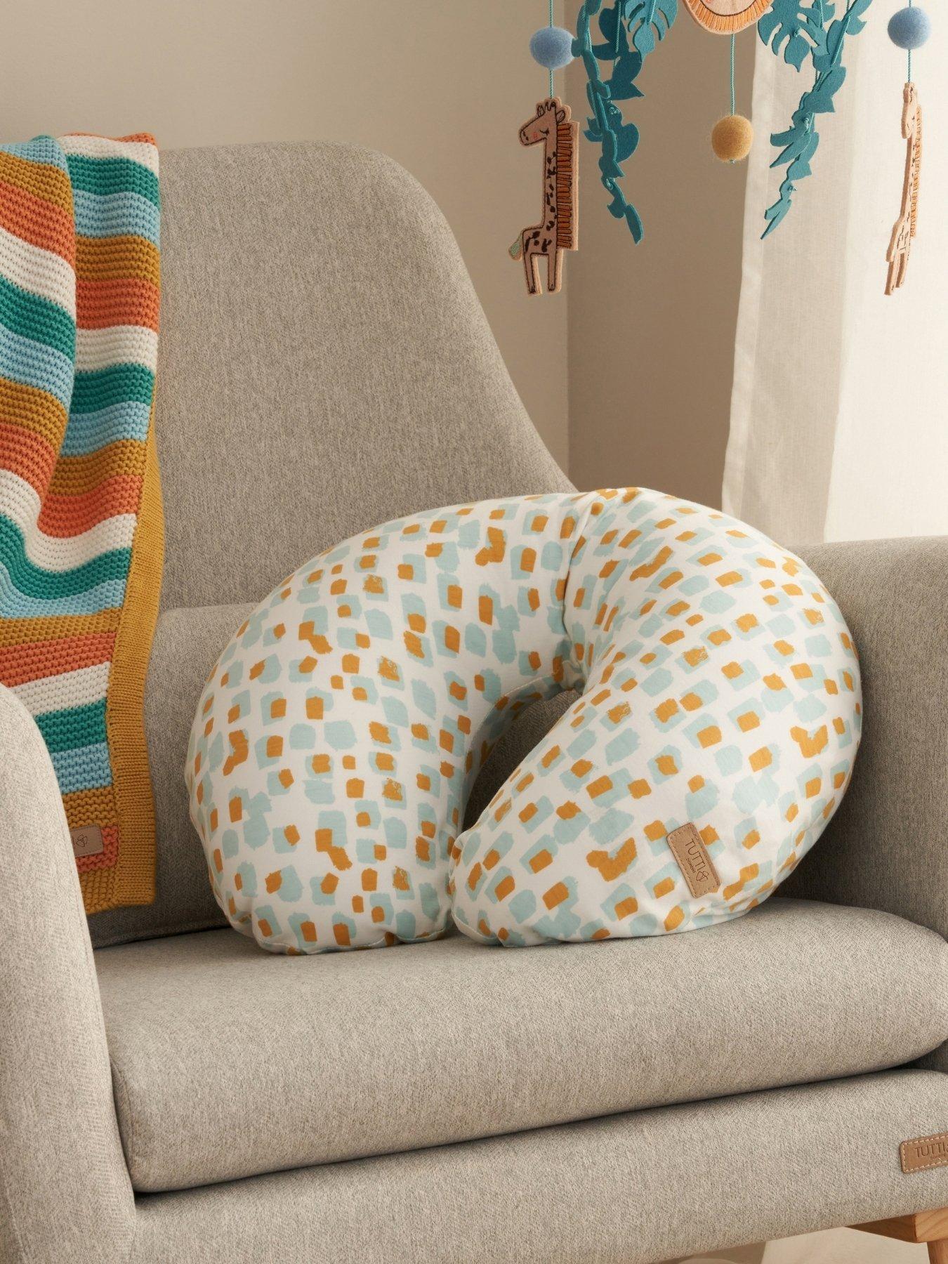 Image 1 of 6 of Tutti Bambini Baby Feeding Nursing Pillow - Run Wild - Multi