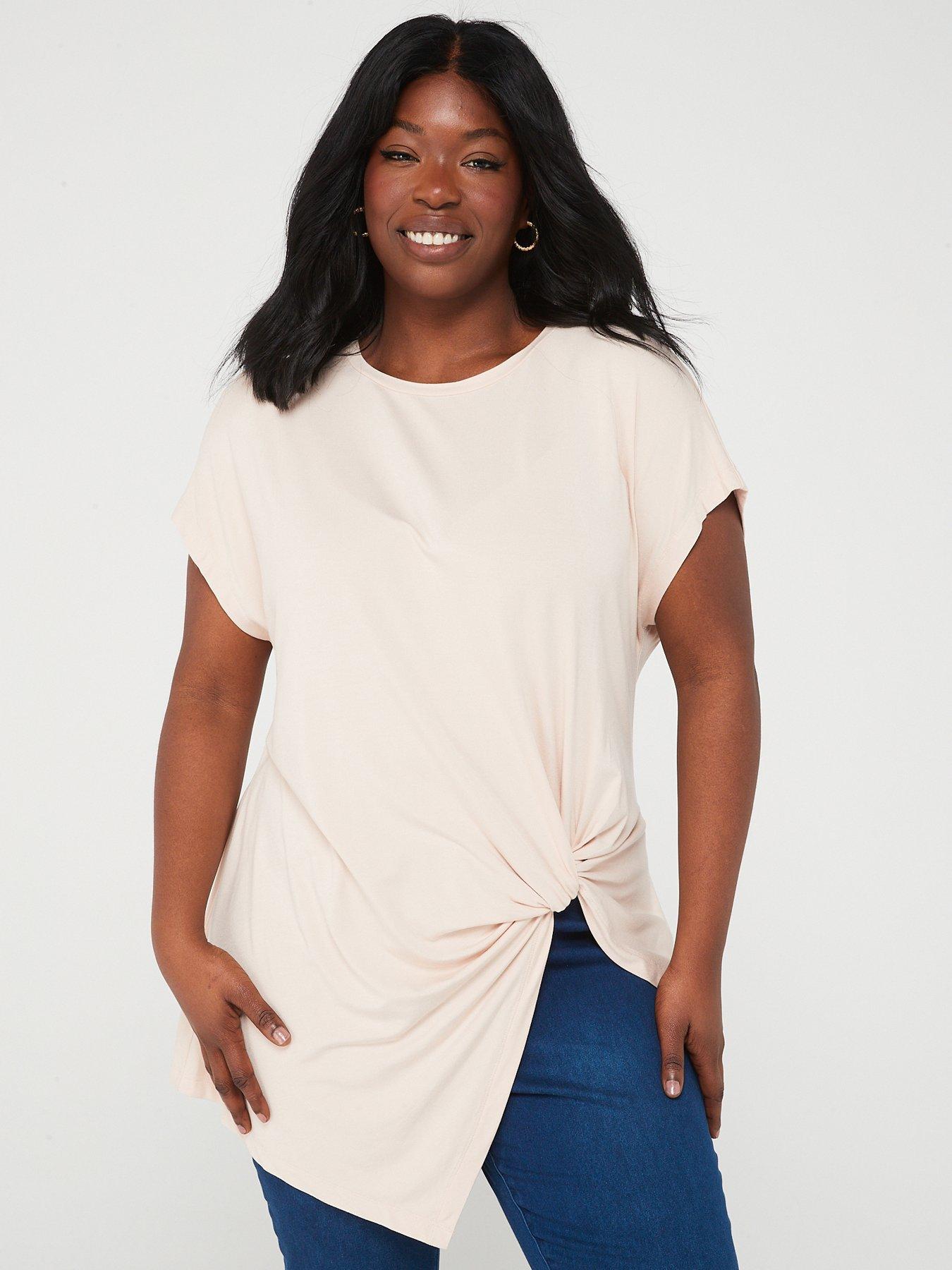 Short sleeve shop plus size tops