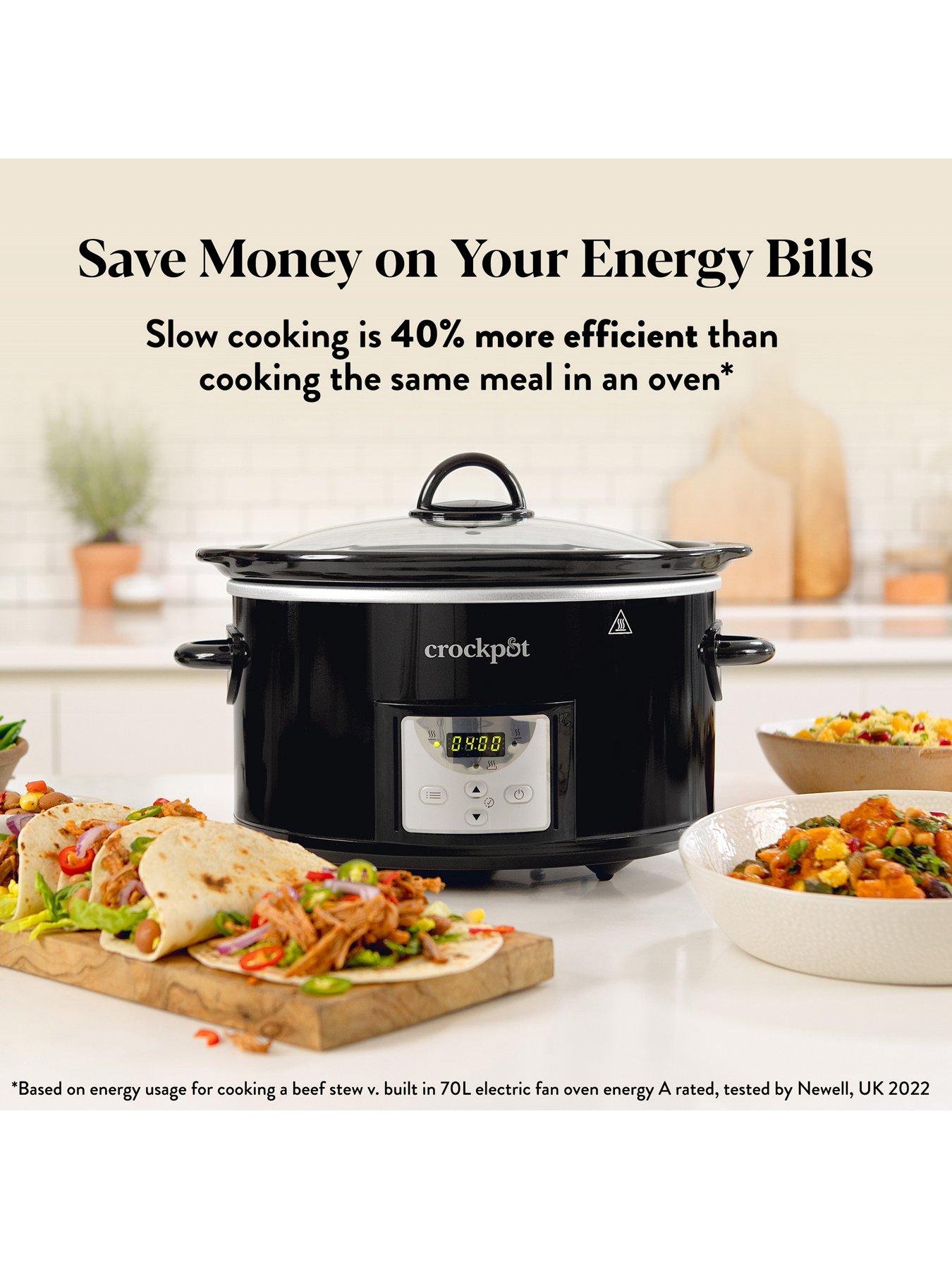 Image 5 of 8 of Crock-Pot Crockpot 3.5L Black Digital Slow Cooker