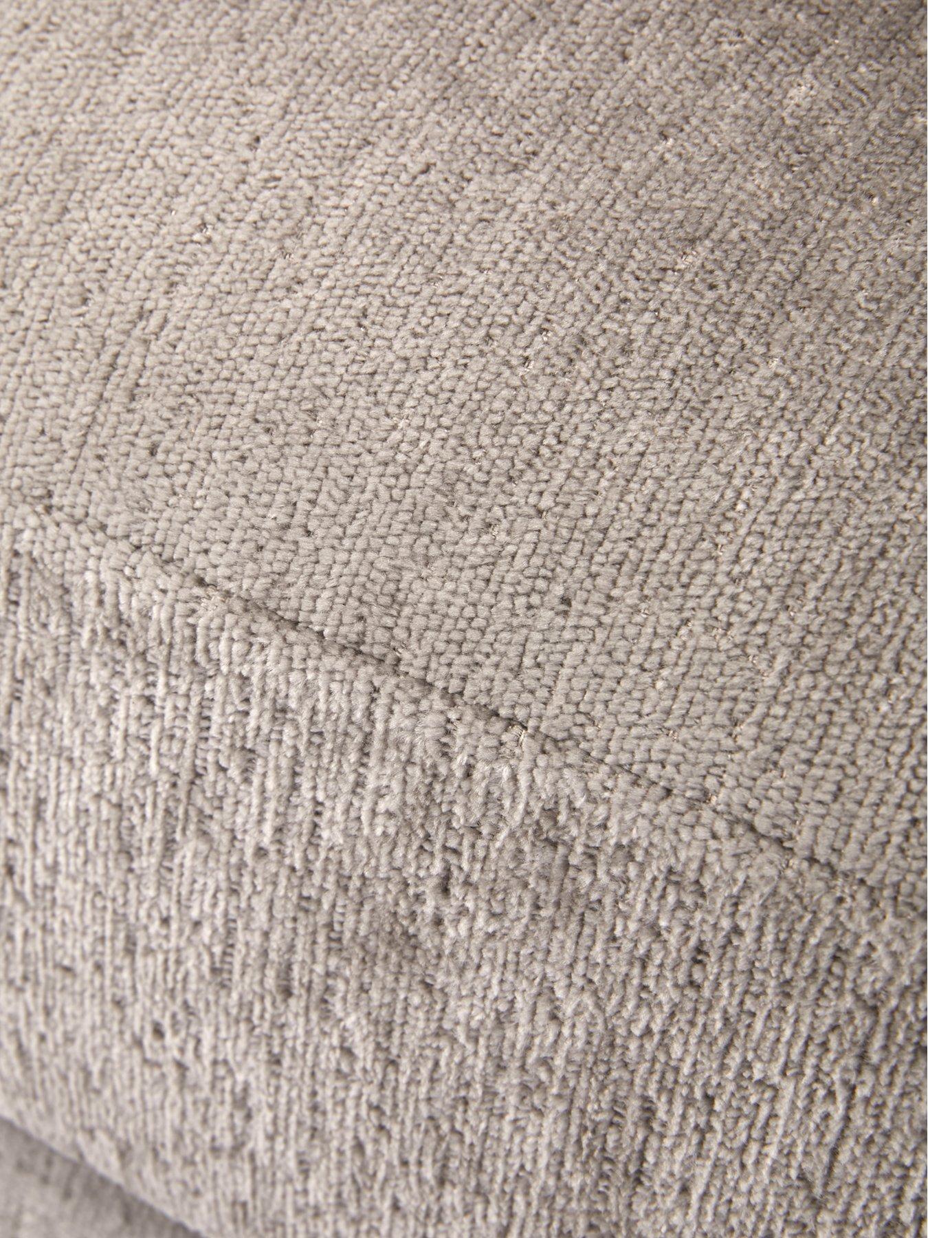 Image 6 of 7 of Very Home Salerno Standard Seater Fabric Right Hand Corner Chaise Sofa - Taupe&nbsp;- FSC&reg; Certified