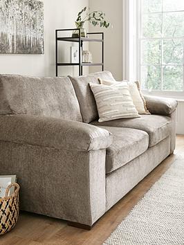 Product photograph of Very Home Salerno Standard 2 Seater Fabric Sofa - Taupe - Fsc Reg Certified from very.co.uk