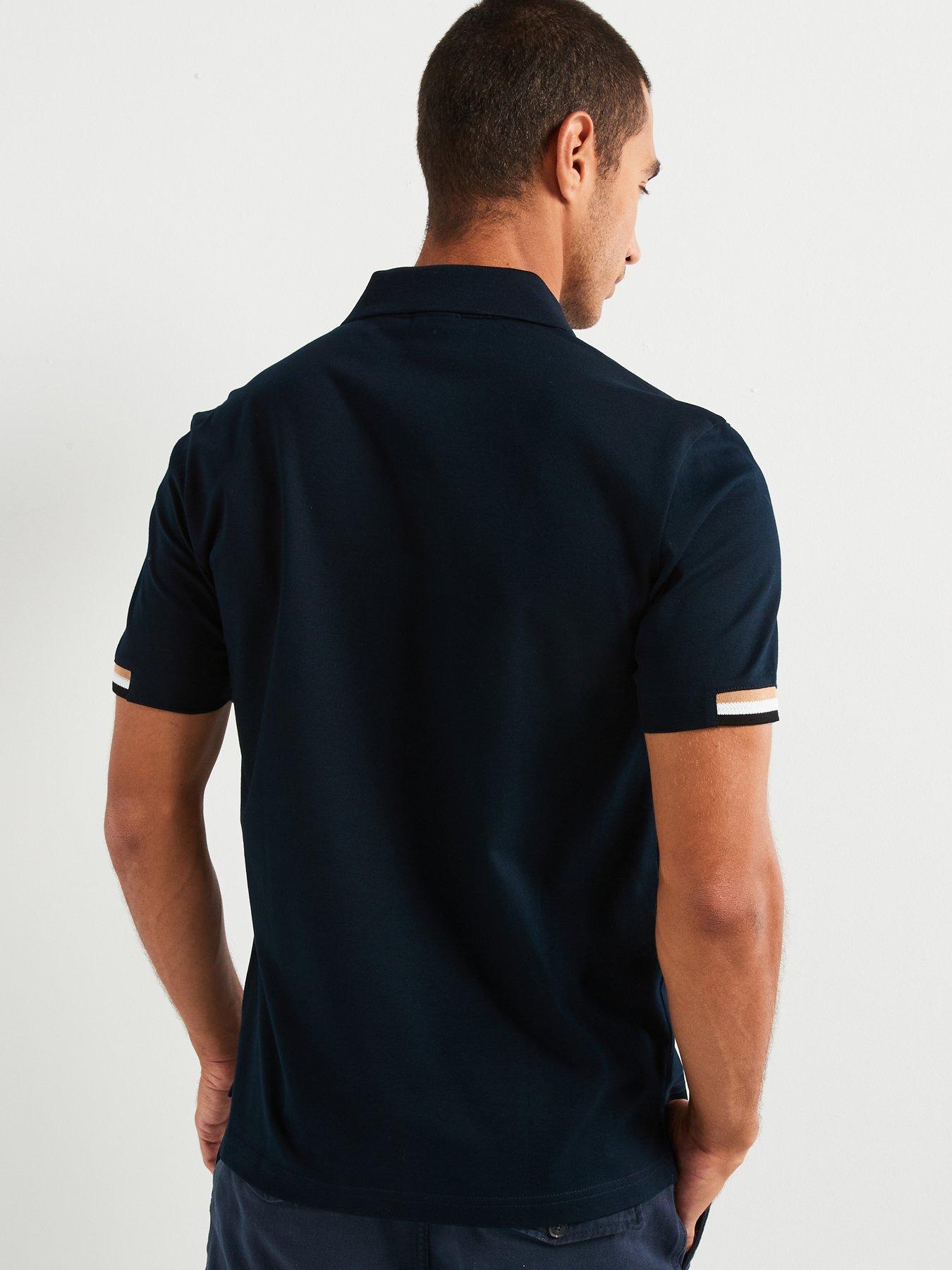 Image 2 of 5 of BOSS Parlay 147 Regular Fit Polo Shirt - Dark Blue