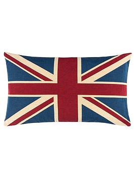 Product photograph of Furn Union Jack Cushion from very.co.uk