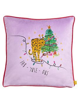 Product photograph of Furn Purrfect Fabyuleous Cushion from very.co.uk