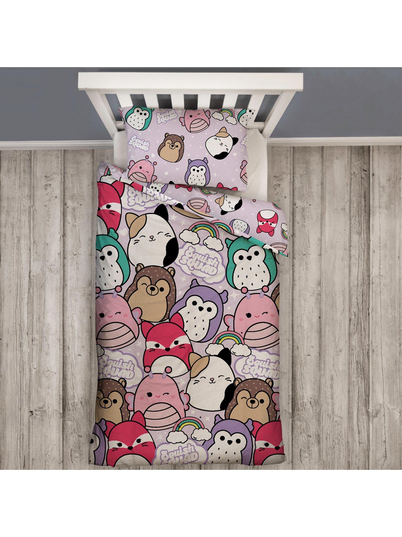Product photograph of Squishmallows Bright Rotary Duvet Cover Set - Multi from very.co.uk