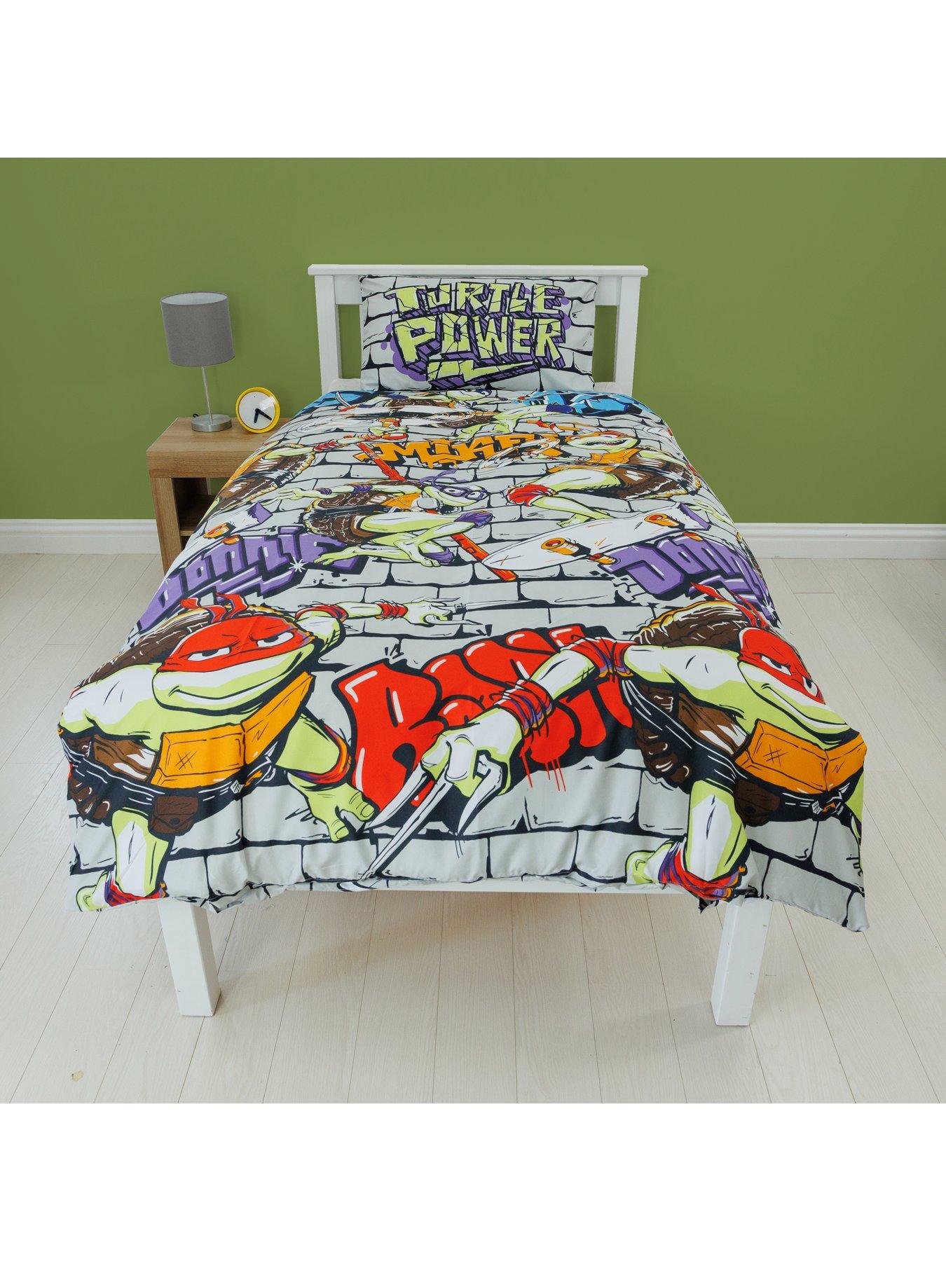undefined Teenage Mutant Ninja Turtles Single Rotary Duvet Cover - Multi