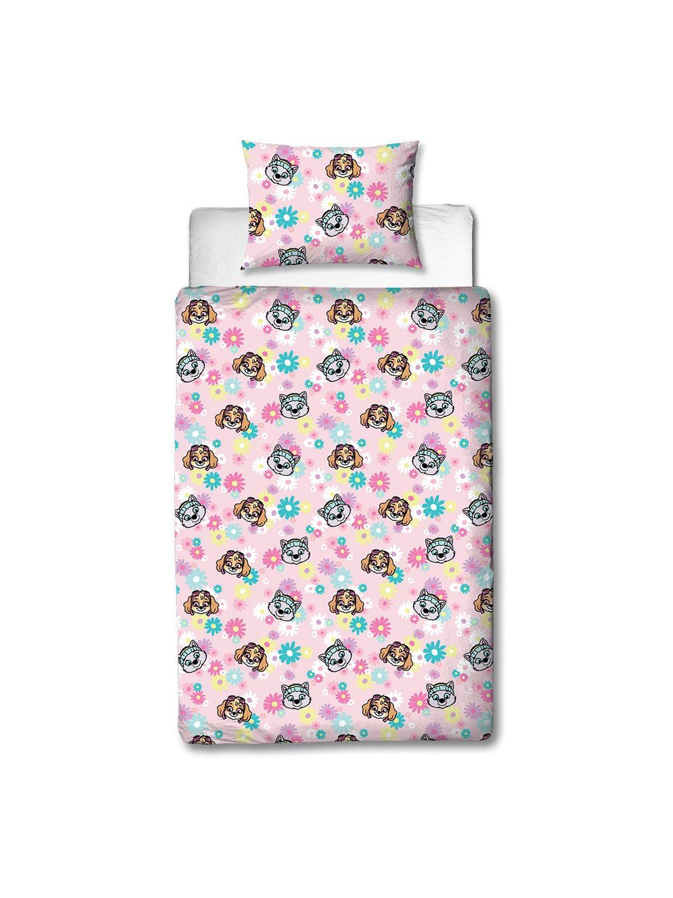 Image 6 of 6 of Paw Patrol Flowers Single Rotary Duvet - Multi
