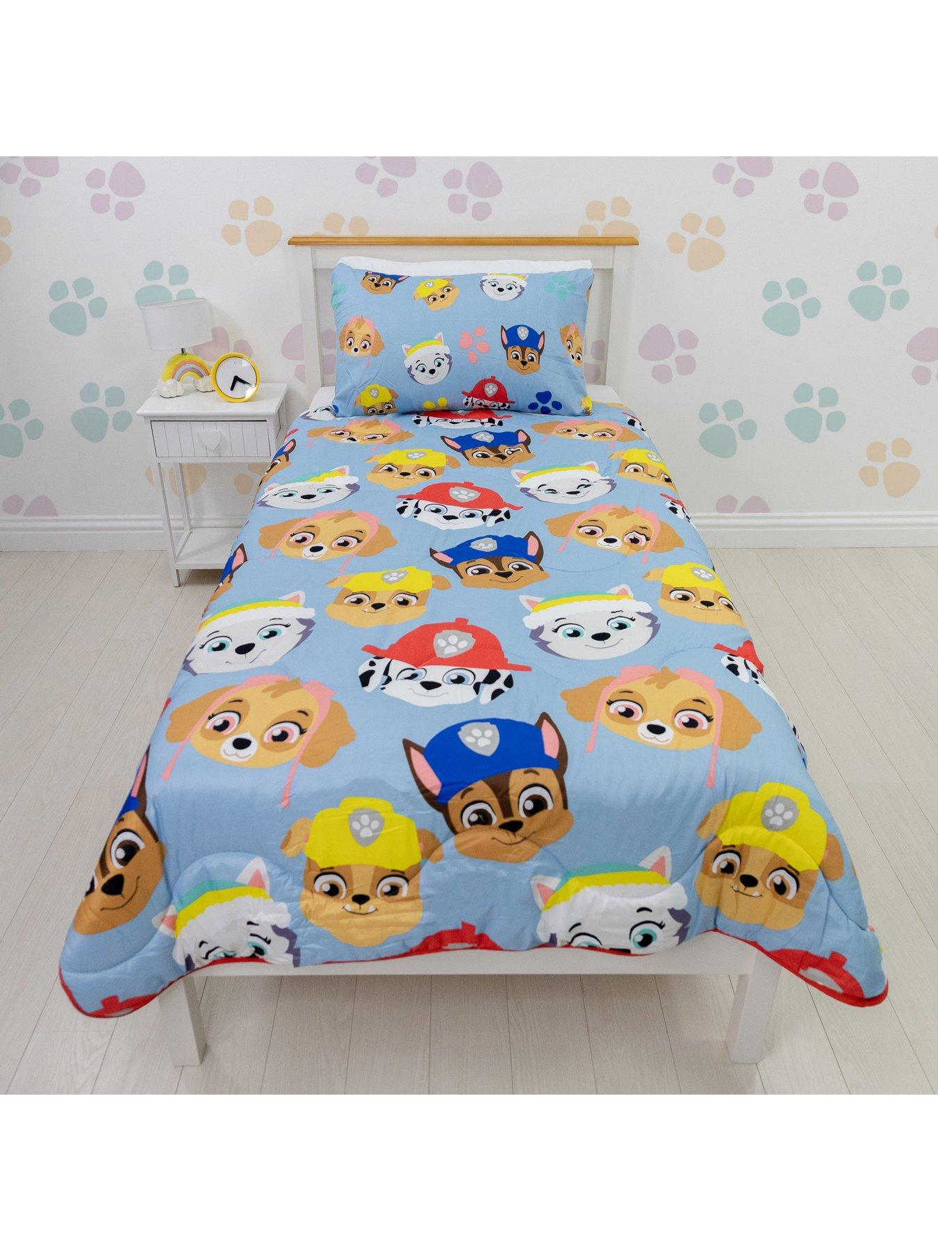 Product photograph of Paw Patrol Bold Single Coverless 4 Tog Duvet - Multi from very.co.uk