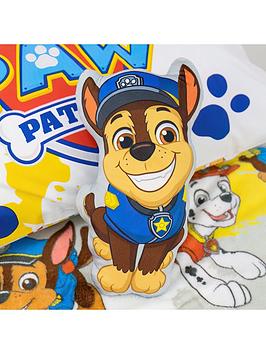 Product photograph of Paw Patrol Grin Shaped Cushion - Multi from very.co.uk