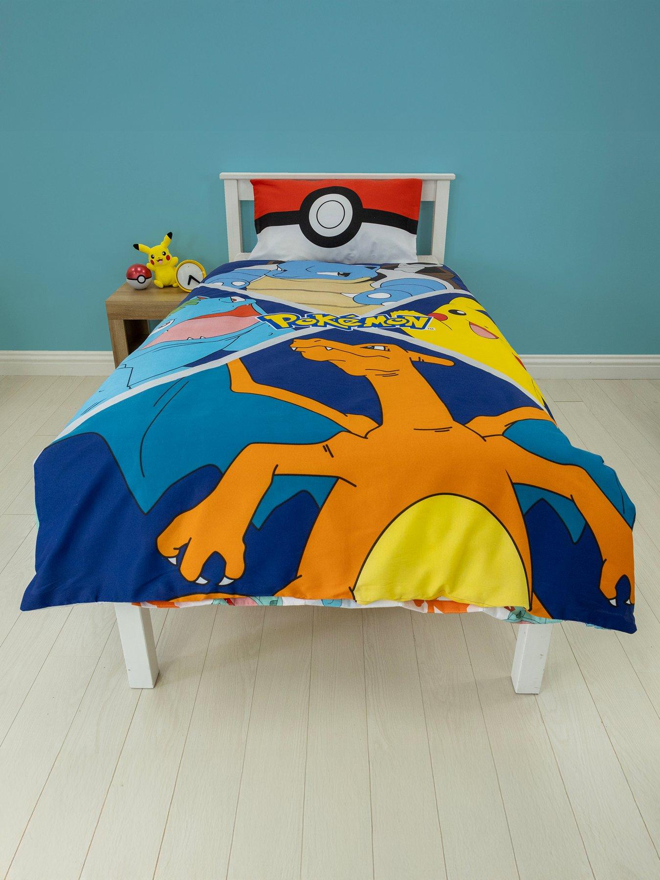 Product photograph of Pokemon Stance Single Duvet Cover Set - Multi from very.co.uk