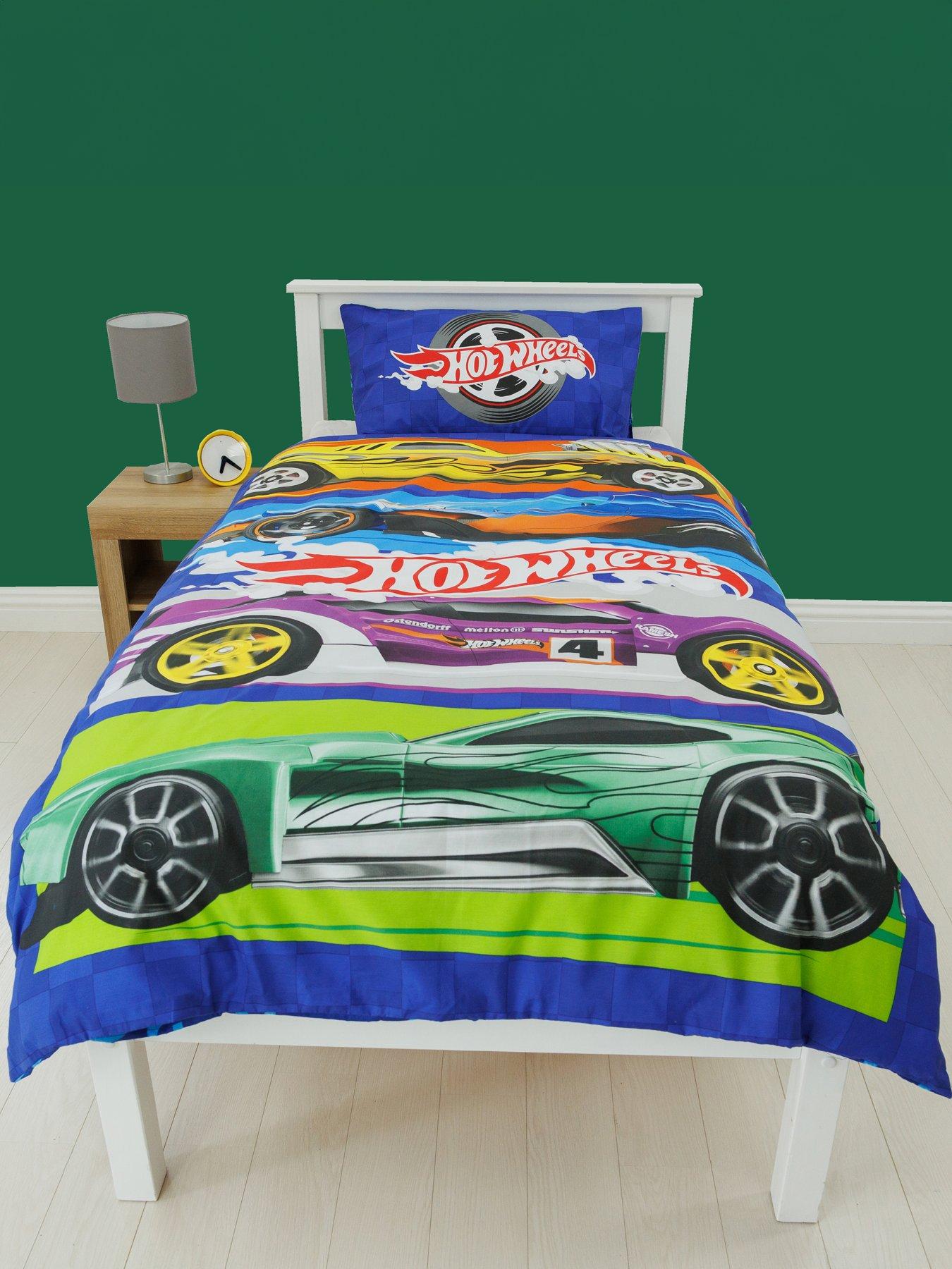 Hot wheels clearance single duvet cover