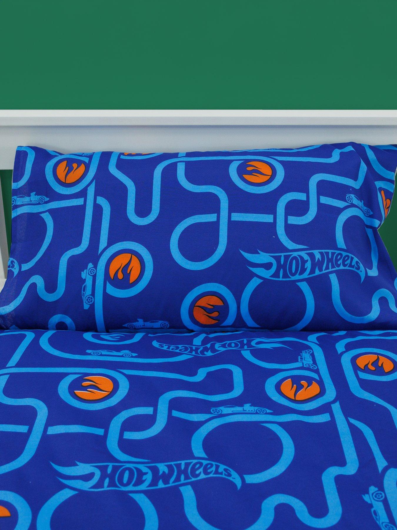 Image 4 of 7 of Hot Wheels Single Panel Duvet Cover Set - Multi