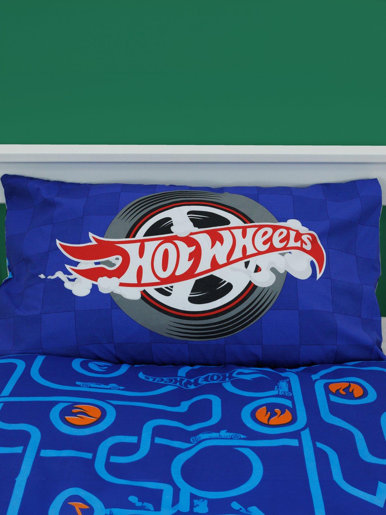 Image 5 of 7 of Hot Wheels Single Panel Duvet Cover Set - Multi